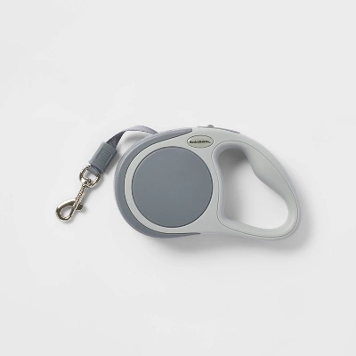 Reflective Retractable Dog Leash - Gray - Boots & Barkley™ 2 Reflective Retractable Dog Leash - Gray - Boots & Barkley™ - Image 2