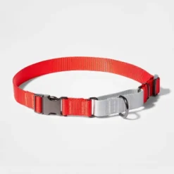 Martingale With Buckle Dog Collar - Tomato/Silver - Boots & Barkley™ -Boots & Barkley GUEST 02e803f3 6d2e 4fa3 9bde bf34fdc5a42b