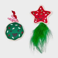 Jolly Cookies Cat Plush Toy Set - 2pcs - Boots & Barkley™ 5 Jolly Cookies Cat Plush Toy Set - 2pcs - Boots & Barkley™ -Boots & Barkley GUEST 08144bba 3e62 496b 9620 d95a660ea893