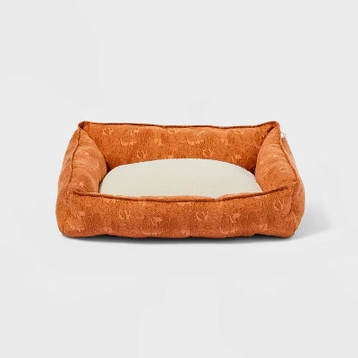 Cuddler Dog Bed - Coral Orange - Boots & Barkley™ 4 Cuddler Dog Bed - Coral Orange - Boots & Barkley™ - Image 4