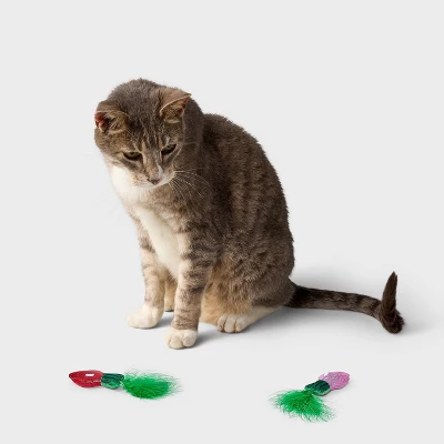 Lights Cat Plush Toy Set - 2pcs - Boots & Barkley™ 1 Lights Cat Plush Toy Set - 2pcs - Boots & Barkley™