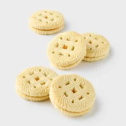 Halloween Pumpkin Flavor Biscuit Sandwich Crunchy Dog Treat - Boots & Barkley™ 11.8oz