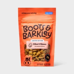 Halloween Salmon Flavor Pillow Pockets Cat Treats - Boots & Barkley™ 3oz -Boots & Barkley GUEST 242d7b24 a3a4 4986 845c 343a7633a7e7
