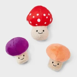 Toadstool Friends Cat Plush Toy Set - 3pc - Boots & Barkley™ -Boots & Barkley GUEST 25bb574f 9822 446e b847 0a1b35f2c732