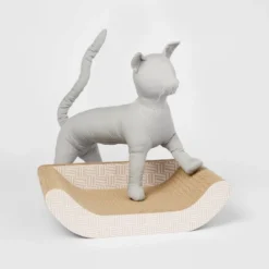 Checkered Sofa Cat Scratcher - 17.7" - Boots & Barkley™