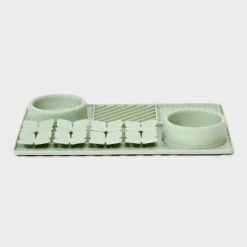 Slow Lick Dog Feeding Mat - Boots & Barkley™ Sage Green -Boots & Barkley GUEST 293add45 0152 4b51 87e7 60f50ed1042c
