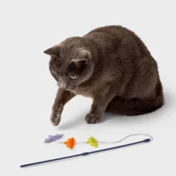 17.5" Bats Cat Wand Toy - Boots & Barkley™