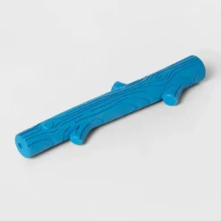 Long Rubber Stick With Crinkles Dog Toy - Blue - Boots & Barkley™