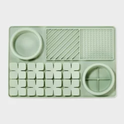 Slow Lick Dog Feeding Mat - Boots & Barkley™ Sage Green