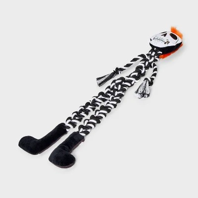 23" Skeleton Dog Rope Plush Toy - Boots & Barkley™ 2 23" Skeleton Dog Rope Plush Toy - Boots & Barkley™ - Image 2