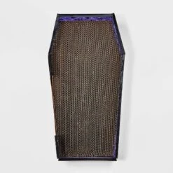 Lazy Bones Coffin Cat Scratcher Pad - 20" - Boots & Barkley™