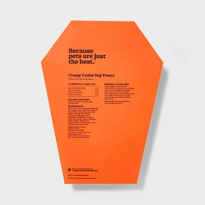 Halloween Pumpkin Flavor Spooky Mini Biscuits Dog Treats - Boots & Barkley™ - 5.6oz/12ct 2 Halloween Pumpkin Flavor Spooky Mini Biscuits Dog Treats - Boots & Barkley™ - 5.6oz/12ct - Image 2