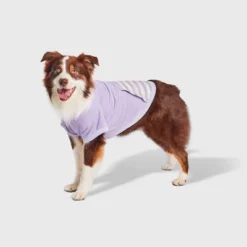 Lightweight Funnel Neck With Stripe Pocket Dog And Cat Sweatshirt - Boots & Barkley™ Purple -Boots & Barkley GUEST 41602584 f935 41ac 97dd 476d8b475096