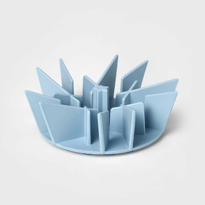 6" Silicone Slow Feed Dog Feeding Mat - Blue - Boots & Barkley™ 3 6" Silicone Slow Feed Dog Feeding Mat - Blue - Boots & Barkley™ - Image 3