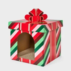 Present Shaped Cat Scratcher - 19.88" - Boots & Barkley™ -Boots & Barkley GUEST 465c0d27 3f5b 48ea bfe0 2dca14bc58e8