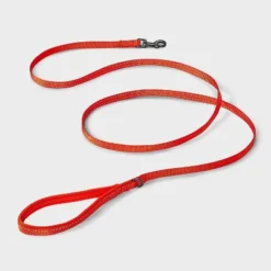 Reflective Comfort Dog And Cat Leash - 72" - Bright Orange - Boots & Barkley™