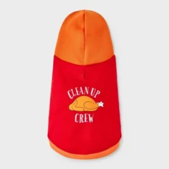 Thanksgiving Turkey Dog And Cat Hoodie Full Body Costume - Boots & Barkley™ Red