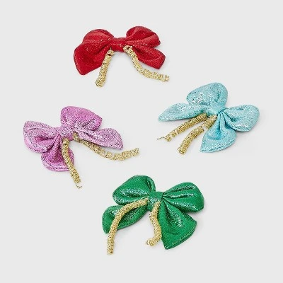 Bows Cat Plush Toy Set - 4pcs - Boots & Barkley™ 2 Bows Cat Plush Toy Set - 4pcs - Boots & Barkley™ - Image 2