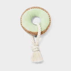 9.5" Donut Plush Rope Dog Toy - Boots & Barkley™ -Boots & Barkley GUEST 659ff1b4 24d0 449e 9817 3d40ab872126