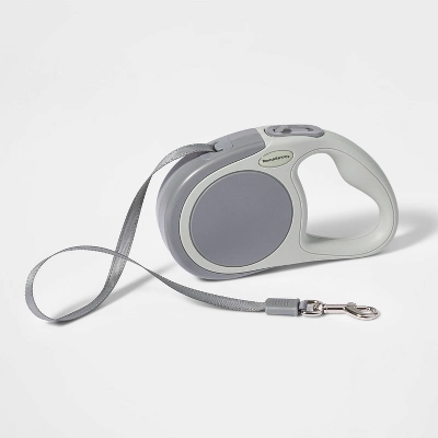 Reflective Retractable Dog Leash - Gray - Boots & Barkley™ 5 Reflective Retractable Dog Leash - Gray - Boots & Barkley™ - Image 5
