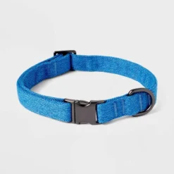 Tweed Fashion Adjustable Dog Collar - Blue - Boots & Barkley™ -Boots & Barkley GUEST 697584fa 4a96 40e4 866f 547934a2bc96
