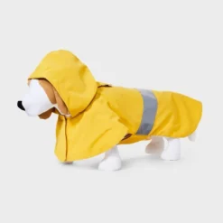 Spring Raincoat Dog Hoodie - Boots & Barkley™ Yellow -Boots & Barkley GUEST 6d5e3080 050f 4f10 8133 a001251b19a7