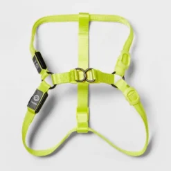 LED Rechargeable Dog Harness - Vibrant Green - Boots & Barkley™