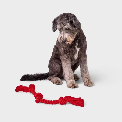 15" Rope Dog Toy - Boots & Barkley™ Red 1 15" Rope Dog Toy - Boots & Barkley™ Red