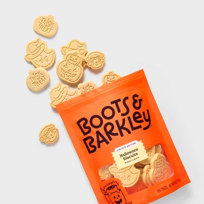 Halloween Unflavored Dog Treat Biscuits - Boots & Barkley™ 6oz/28ct 1 Halloween Unflavored Dog Treat Biscuits - Boots & Barkley™ 6oz/28ct