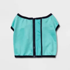 Spacer & Mesh With Zipper Centerback Cooling Dog And Cat Vest - Blue - Boots & Barkley™