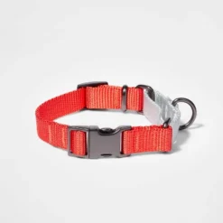Martingale With Buckle Dog Collar - Tomato/Silver - Boots & Barkley™ -Boots & Barkley GUEST 78b9ef6c c6d4 460d bcc0 478a23819100