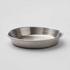 Matte Stainless Steel Cat & Dog Dish Bowl - Silver - 13.2oz - Boots & Barkley™ -Boots & Barkley GUEST 7f8f353b ae07 4e61 8b31 0b9b01c80747