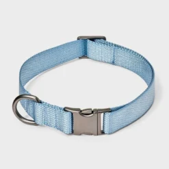 Fashion Adjustable Length And Reinforced Stitching Dog Collar - Blue - Boots & Barkley™ -Boots & Barkley GUEST 858049c7 d21d 4ff7 83c1 26fe78fbdd2d