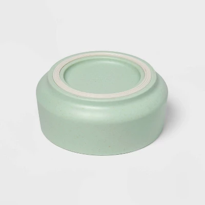 Bamboo Melamine Dog Bowl - Green - Boots & Barkley™ 2 Bamboo Melamine Dog Bowl - Green - Boots & Barkley™ - Image 2