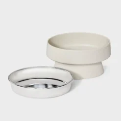 12 Fl Oz Elevated Cat & Dog Bowl - Boots & Barkley™ Gray -Boots & Barkley GUEST 8a36ef76 45d0 4e48 9a24 7f724fd016b5