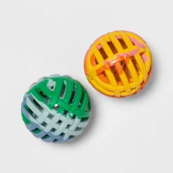 Rubber Lattice Tie Dye Cat Toy Balls - 2pk - Boots & Barkley™ 5 Rubber Lattice Tie Dye Cat Toy Balls - 2pk - Boots & Barkley™ -Boots & Barkley GUEST 8b2b7653 e121 40a4 84b3 e84ffb0174dd
