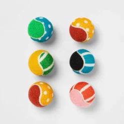 Dog Tennis Ball Toy - 2" - 6pk - Boots & Barkley™