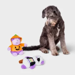 Gorilla And Panda Dog Plush Toy Set - 2pk - Boots & Barkley™ -Boots & Barkley GUEST 957a8434 7a20 49e1 a200 024fe9859faa