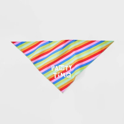 Birthday Reversible Dog Bandana - Boots & Barkley™ White One Size Fits Most 2 Birthday Reversible Dog Bandana - Boots & Barkley™ White One Size Fits Most - Image 2