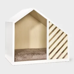 Wooden Dog House - Boots & Barkley™ Cream -Boots & Barkley GUEST a9ab9e96 4a60 4f52 ab54 674d0467d454