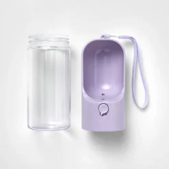 Dog Water Bottle - 14oz - Purple - Boots & Barkley™