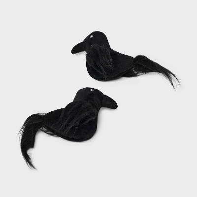 Ravens Cat Plush Toy Set - 2pk - Boots & Barkley™ 2 Ravens Cat Plush Toy Set - 2pk - Boots & Barkley™ - Image 2