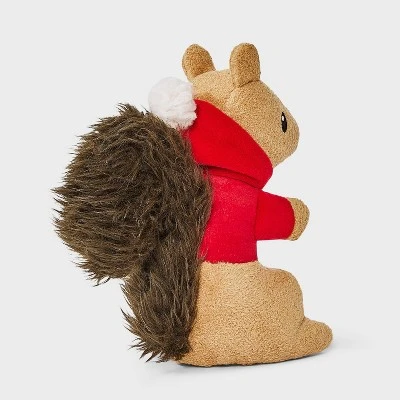 Squirrel Plush Dog Toy - Boots & Barkley™ 2 Squirrel Plush Dog Toy - Boots & Barkley™ - Image 2