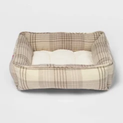 Orthopedic Plaid Flannel Cuddler Dog Bed - Cream/Brown - Boots & Barkley™ 5 Orthopedic Plaid Flannel Cuddler Dog Bed - Cream/Brown - Boots & Barkley™ -Boots & Barkley GUEST b395c15a 64a4 4fbe a49e 66a47c7b29eb