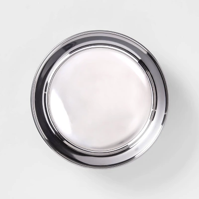 Non-skid Stainless Steel Dog Bowl - 8 Cups - Boots & Barkley™ 2 Non-skid Stainless Steel Dog Bowl - 8 Cups - Boots & Barkley™ - Image 2