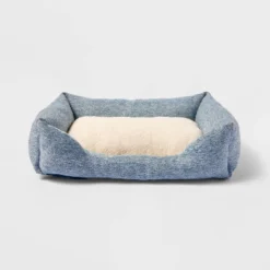 Cuddler Dog Bed - Blue - Boots & Barkley™ -Boots & Barkley GUEST b64275e5 06a7 42ac a023 a7184f16394a