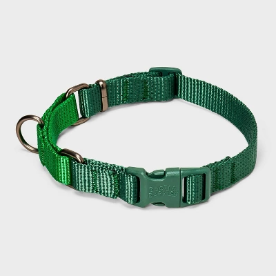Martingale With Buckle Adjustable Dog Collar - Boots & Barkley™ Assorted Greens 3 Martingale With Buckle Adjustable Dog Collar - Boots & Barkley™ Assorted Greens - Image 3