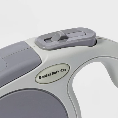 Reflective Retractable Dog Leash - Gray - Boots & Barkley™ 1 Reflective Retractable Dog Leash - Gray - Boots & Barkley™