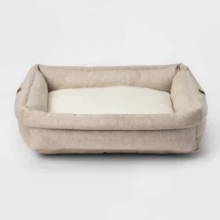 Rectangular Roll Cuff Dog Beds - Boots & Barkley™ -Boots & Barkley GUEST bbdcd360 2f0d 49c1 a1b3 abfaab4dae33