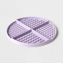 Slow Lick Feed Soother Dog Feeding Mat - Purple - Boots & Barkley™ 5 Slow Lick Feed Soother Dog Feeding Mat - Purple - Boots & Barkley™ -Boots & Barkley GUEST c44273f4 522f 4d96 8ad2 2133e3bfd444
